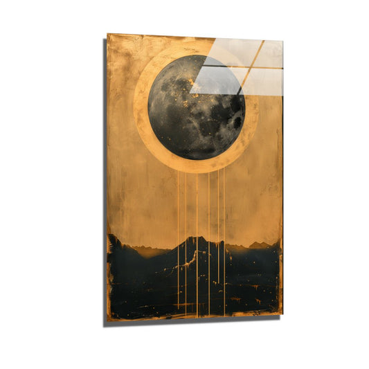 golden tears of luna-[Aluminium]-[Canvas]-[Poster]-[plexiglas]-luxeprintz
