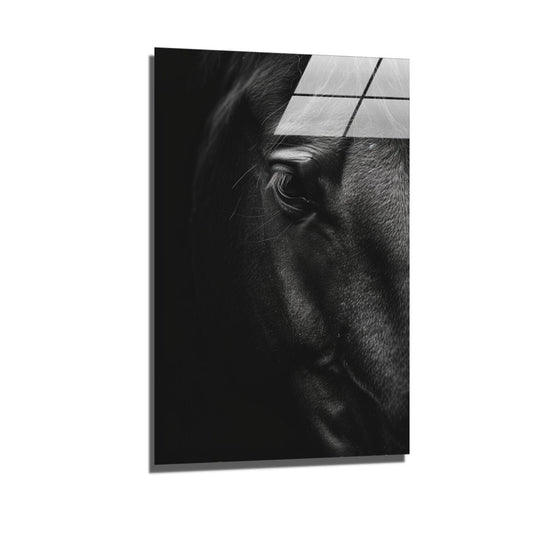 horse portrait-[Aluminium]-[Canvas]-[Poster]-[plexiglas]-luxeprintz