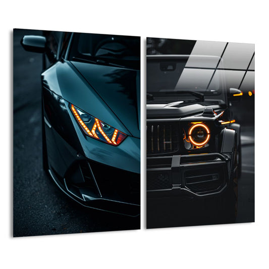 Lambo & G-wagon / Bundel-[Aluminium]-[Canvas]-[Poster]-[plexiglas]-luxeprintz