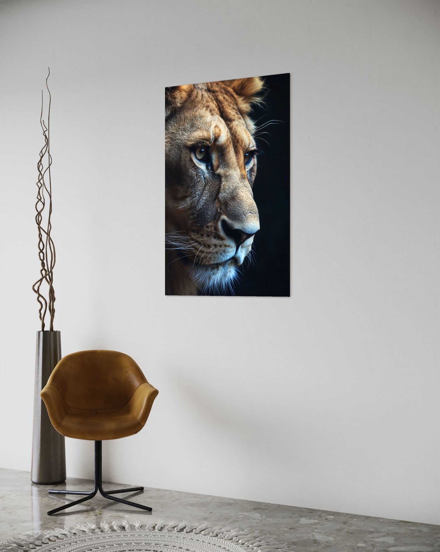 queen lioness-[Aluminium]-[Canvas]-[Poster]-[plexiglas]-luxeprintz