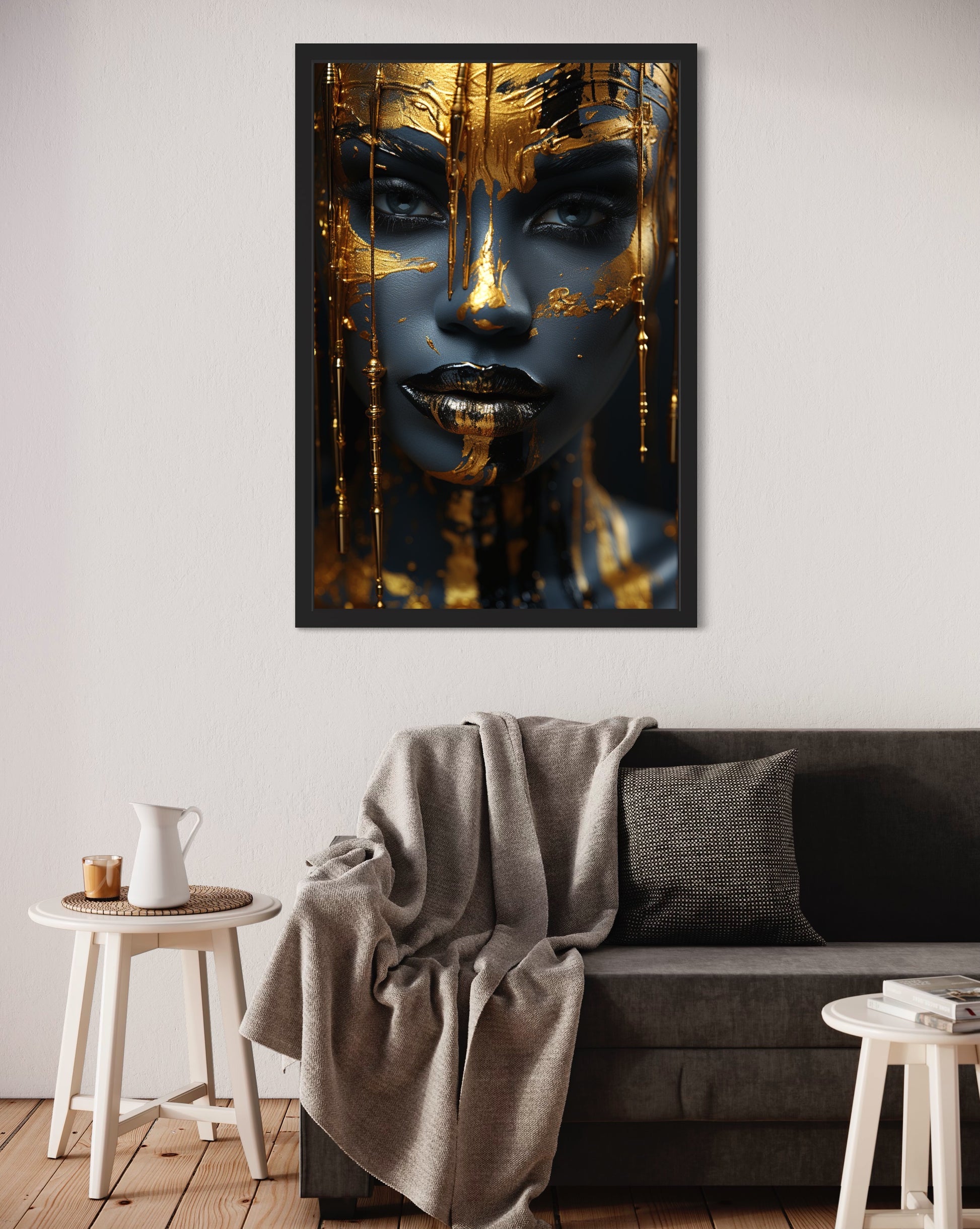 Golden Serenity-[Aluminium]-[Canvas]-[Poster]-[plexiglas]-luxeprintz