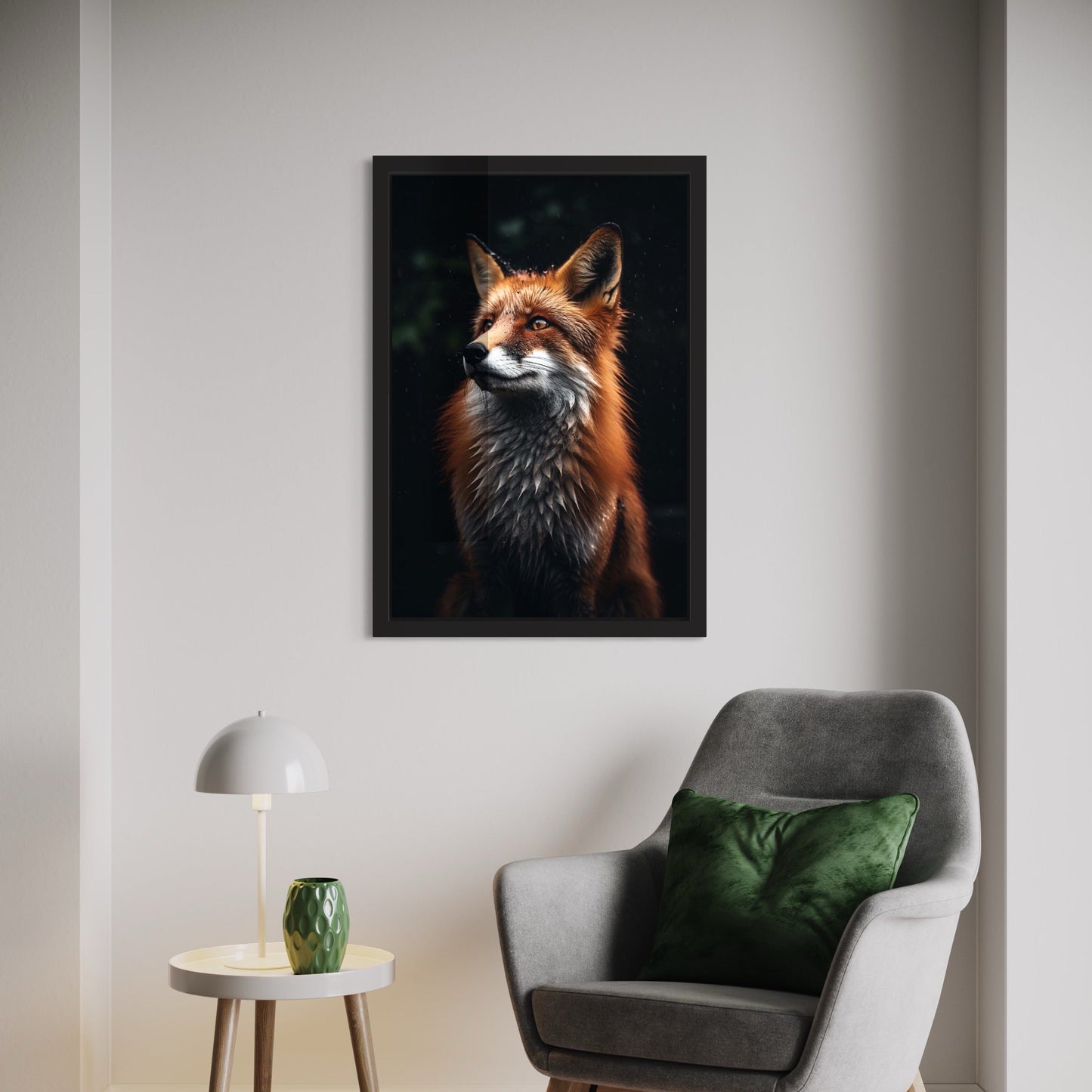 Fox in the Woods-[Aluminium]-[Canvas]-[Poster]-[plexiglas]-luxeprintz