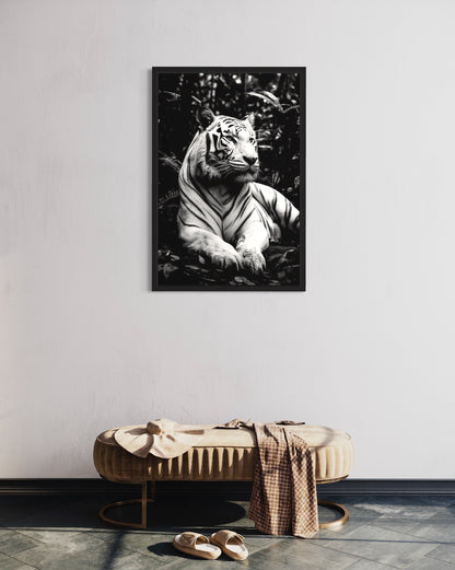White tiger 1-[Aluminium]-[Canvas]-[Poster]-[plexiglas]-luxeprintz