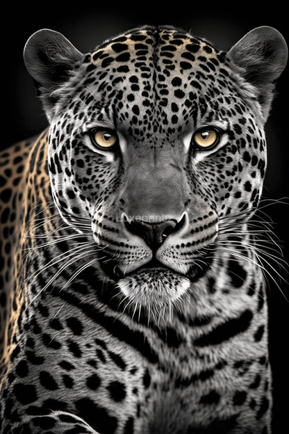 black & gold jaguar-[Aluminium]-[Canvas]-[Poster]-[plexiglas]-luxeprintz