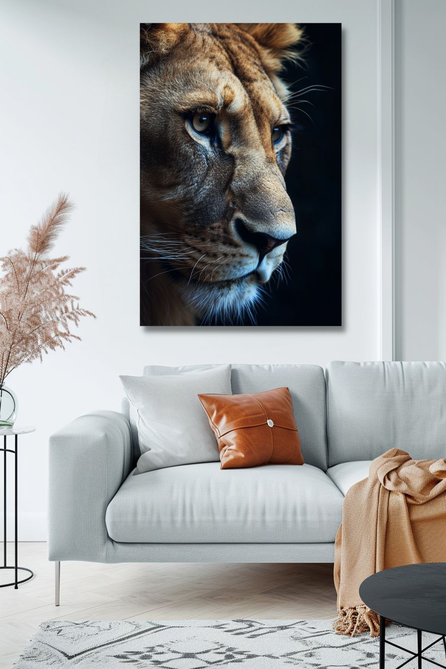 queen lioness-[Aluminium]-[Canvas]-[Poster]-[plexiglas]-luxeprintz